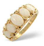 Opal 1.29ct 9k Yellow Gold Ring