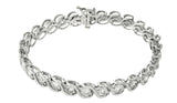 Diamond Tennis Bracelet 7.00ct 18k White Gold
