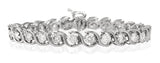 Diamond Tennis Bracelet 7.00ct 18k White Gold