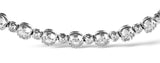 Diamond Tennis Bracelet 3.50ct 18k White Gold