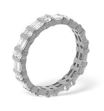 Eternity Ring Mia 18k White Gold Diamond 1.00ct G/vs