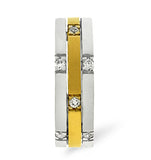 Mens 0.37ct H/si Diamond 18k Gold Dress Ring