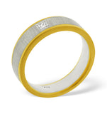 Mens 0.07ct G/vs Diamond 18k Gold Dress Ring