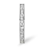 Eternity Ring Abigail 18k White Gold Diamond 1.00ct H/si