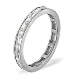 Eternity Ring Abigail 18k White Gold Diamond 2.00ct G/vs