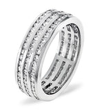 Eternity Ring Amy 18k White Gold Diamond 2.00ct H/si