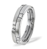 Ellie Platinum Wedding Ring 0.22ct H/si