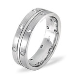 Lucy Platinum Wedding Ring 0.21ct H/si
