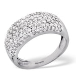 18k White Gold Diamond Ring 1.35ct