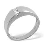 18k White Gold Diamond Ring 0.15ct