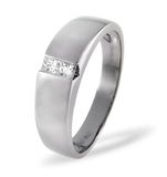 18k White Gold Diamond Ring 0.15ct