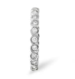 Eternity Ring Kiera 18k White Gold Diamond 1.00ct G/vs