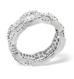Eternity Ring Amelia 18k White Gold Diamond 2.55ct G/vs