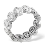 Eternity Ring Sophie 18k White Gold Diamond 1.50ct H/si