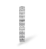 Ellie Platinum Diamond Half Eternity Ring 0.50ct H/si