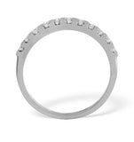 Ellie 18kw Diamond Half Eternity Ring 1.00ct H/si