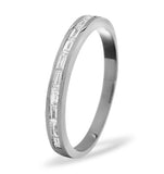 Lily Platinum Diamond Eternity Ring 0.50ct G/vs