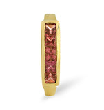 Rhodalite Garnet 0.60ct 9k Gold Ring