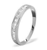 Grace Half Eternity Ring 0.33ct Diamond 9k White Gold