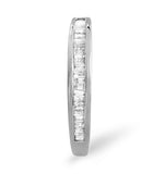 Grace Half Eternity Ring 0.33ct Diamond 9k White Gold