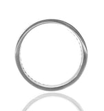 Lucy Swirl 18k White Gold Diamond Wedding Ring 0.55ct G/vs