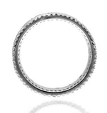 Chloe 2 Row 18k White Gold Diamond Wedding Ring 1.30ct G/vs