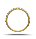 15 Stone Chloe 18k Gold Diamond Eternity Ring 1.00ct G/vs