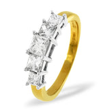 0.25ct G/vs Diamond And 18k Gold Ring -  Ft29-47xua