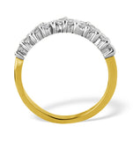 Mia 18k Gold Diamond Eternity Ring 1.00ct H/si