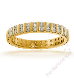 Eternity Ring Ellie 18k Gold Diamond 1.00ct G/vs