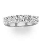 Chloe Platinum 7 Stone Diamond Eternity Ring 1.00ct G/vs