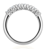 Chloe Platinum 7 Stone Diamond Eternity Ring 0.30ct G/vs