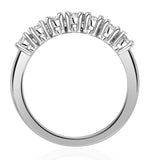 Chloe Platinum 7 Stone Diamond Eternity Ring 0.75ct G/vs