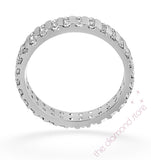 Eternity Ring Ellie 18k White Gold Diamond 1.00ct H/si
