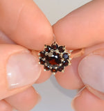 Garnet Ring 9k Yellow Gold
