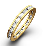 Eternity Ring Lily 18k Gold Diamond 2.00ct H/si
