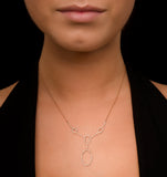 Vivara Collection 0.55ct Diamond And 9k Rose Gold Necklace D3403
