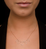 Vivara Collection 0.49ct Diamond And 9k Rose Gold Necklace D3404