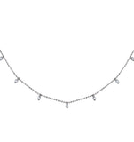 Vivara Collection 0.50ct Diamond And 18k White Gold Necklace D3409