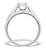 Matching Diamond Engagement And Wedding Ring 0.71ct 18k Gold