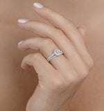 Matching Diamond Engagement - Wedding Ring 1.50ct Si2 18k Gold