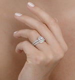 Matching Diamond Engagement - Wedding Ring 1.50ct Vs2 18k Gold