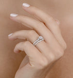 Matching Diamond Engagement - Wedding Ring 1.25ct Vs2 18k Gold