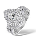 Matching Diamond Engagement - Wedding Ring 1.50ct Si 18k Gold