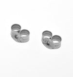 Platinum Princess Diamond Earrings - 0.30ct - G/vs - 3mm