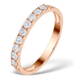 Vivara Collection 0.55ct Diamond And 9k Rose Gold Ring E5938