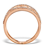 Vivara Collection 0.36ct Diamond And 9k Rose Gold Ring E5943