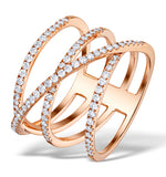 Vivara Collection 0.74ct Diamond And 9k Rose Gold Ring E5953
