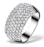 1.35ct Diamond And 18k White Gold Ring