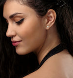 Lab Diamond Stud Earrings 1.00ct H/si Quality In 9k Gold -  5.2mm